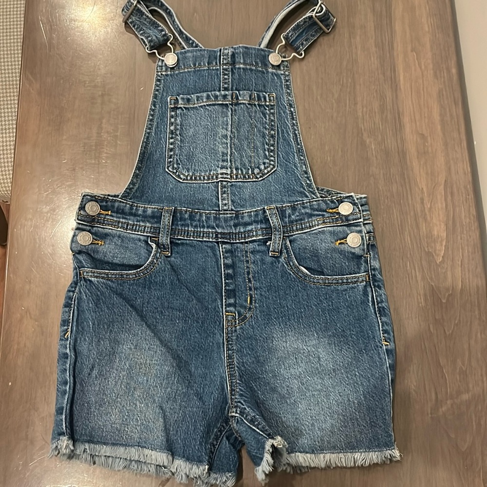 Cat and Jack oversalls size 8